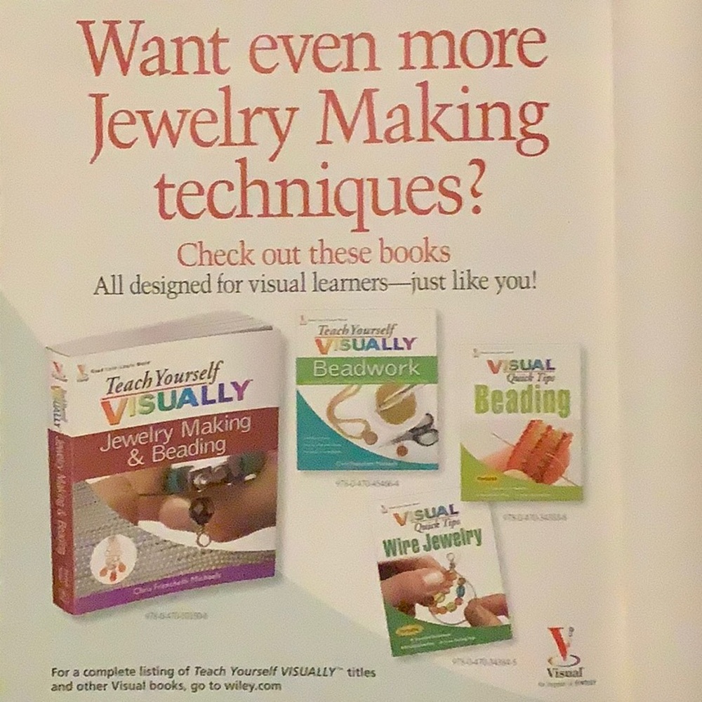 MORE JEWELRY MAKING/ TEACH YOURSELF VISUALLY MANUAL - Picture 5 of 6